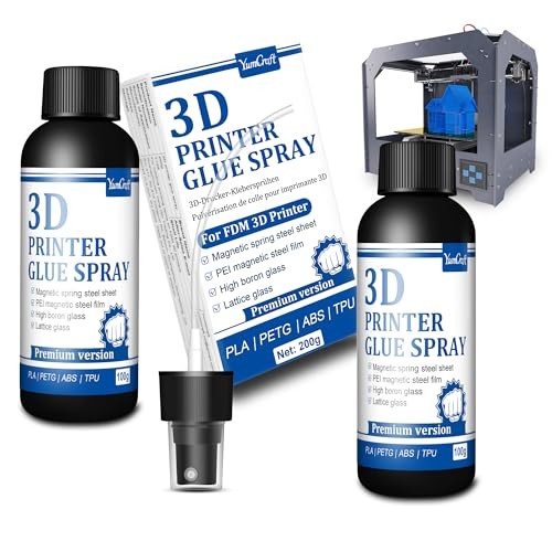 3D Printer Adhesive - 7oz 3D Printer Glue Spray, 3D Printing Accessory,