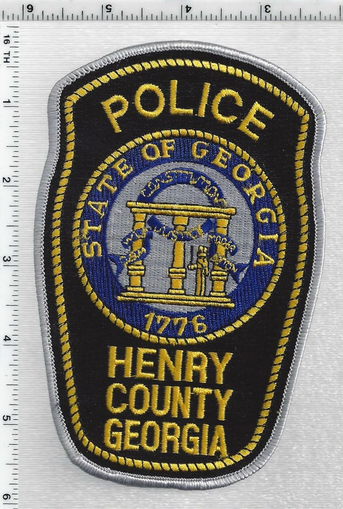 Henry County Police (Georgia) 4th Issue Shoulder Patch