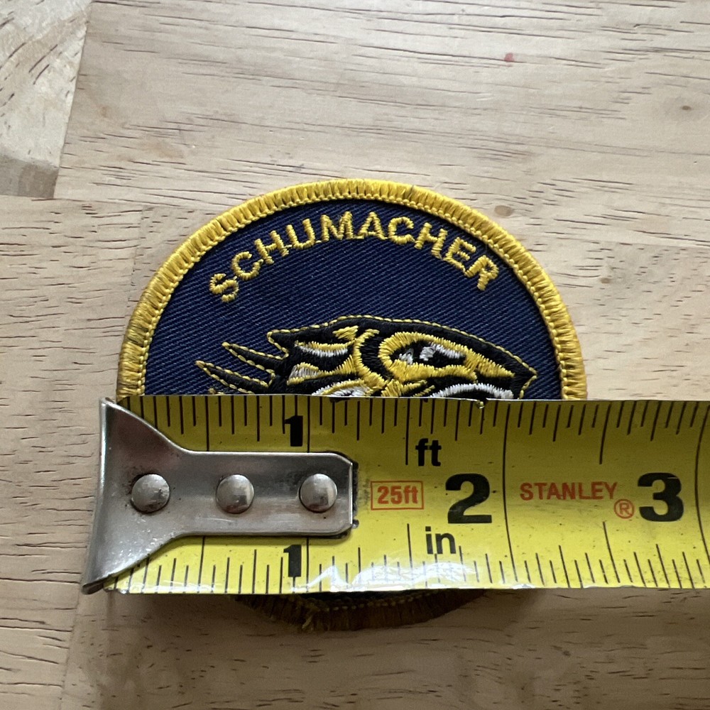 Vintage Schumacher Academy Patch Used