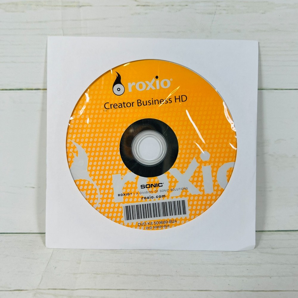 Roxio Creator Business HD including Roxio Creator  CD