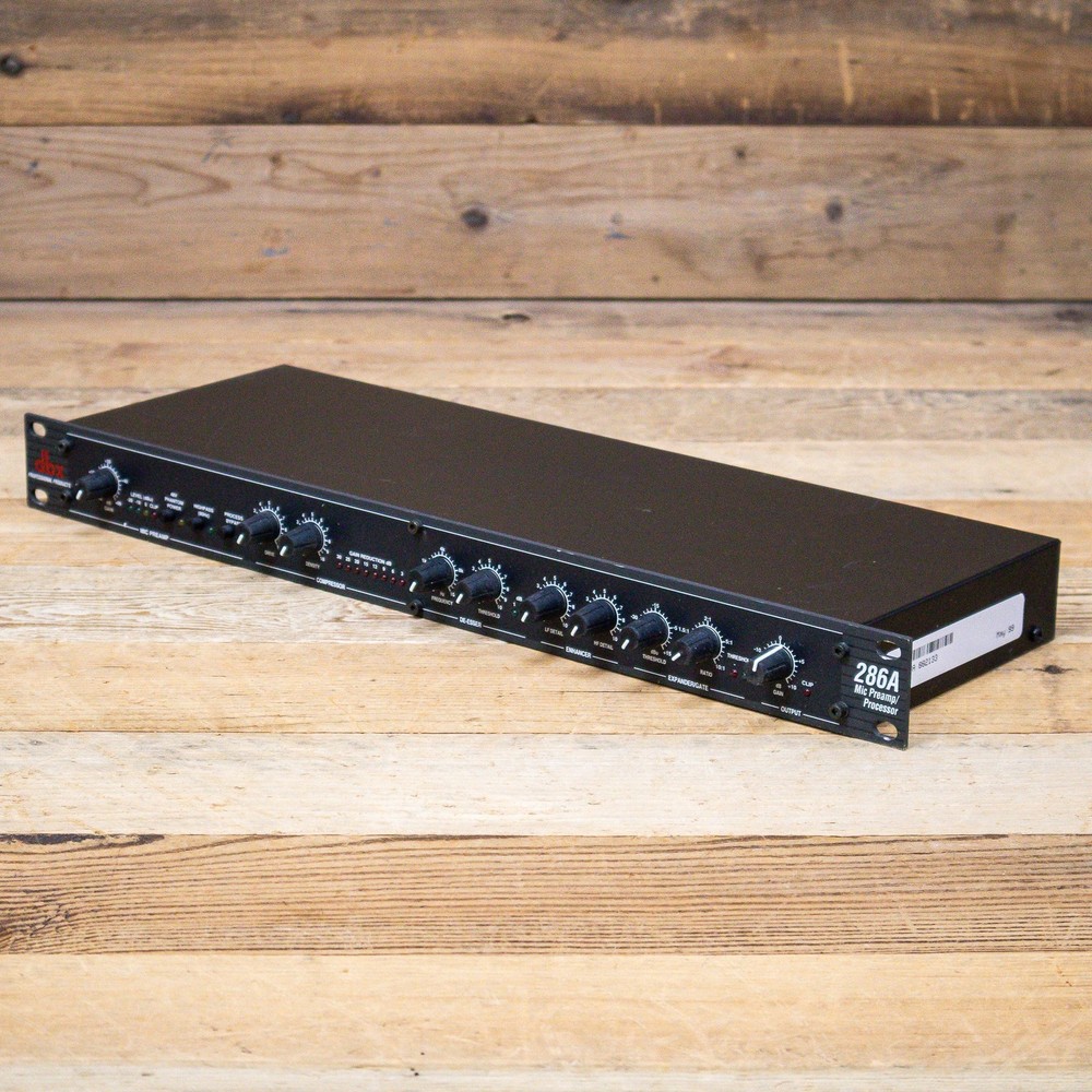 DBX 286A Mic Preamp Processor Vocal Channel Strip Compressor Enhancer U270537