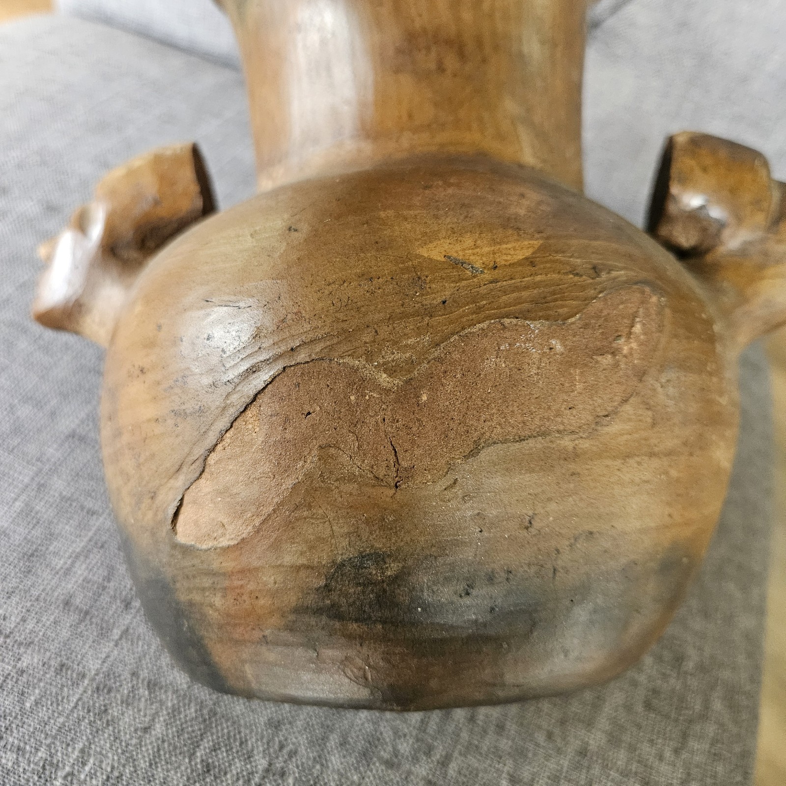 Catawba indian pottery, Unsigned Hagler Head