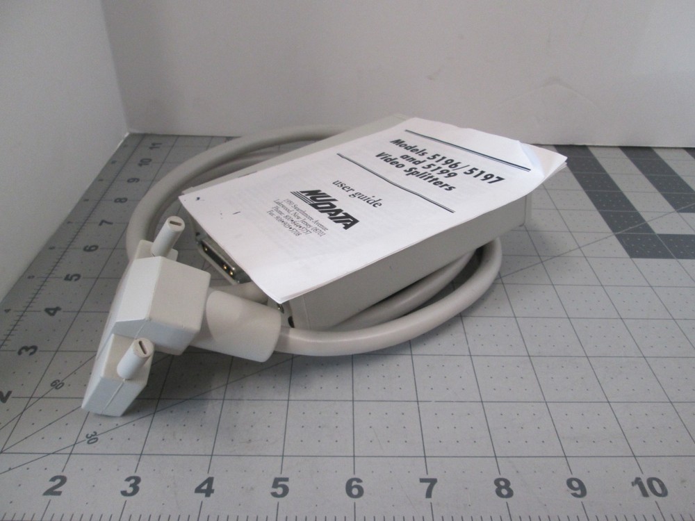 Nudata, Model 5197 Video Splitter w/ User Guide, New