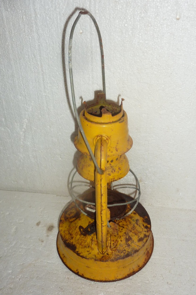 Vintage Dietz Yellow Lantern