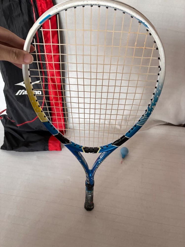 Mizuno tennis racket blue L