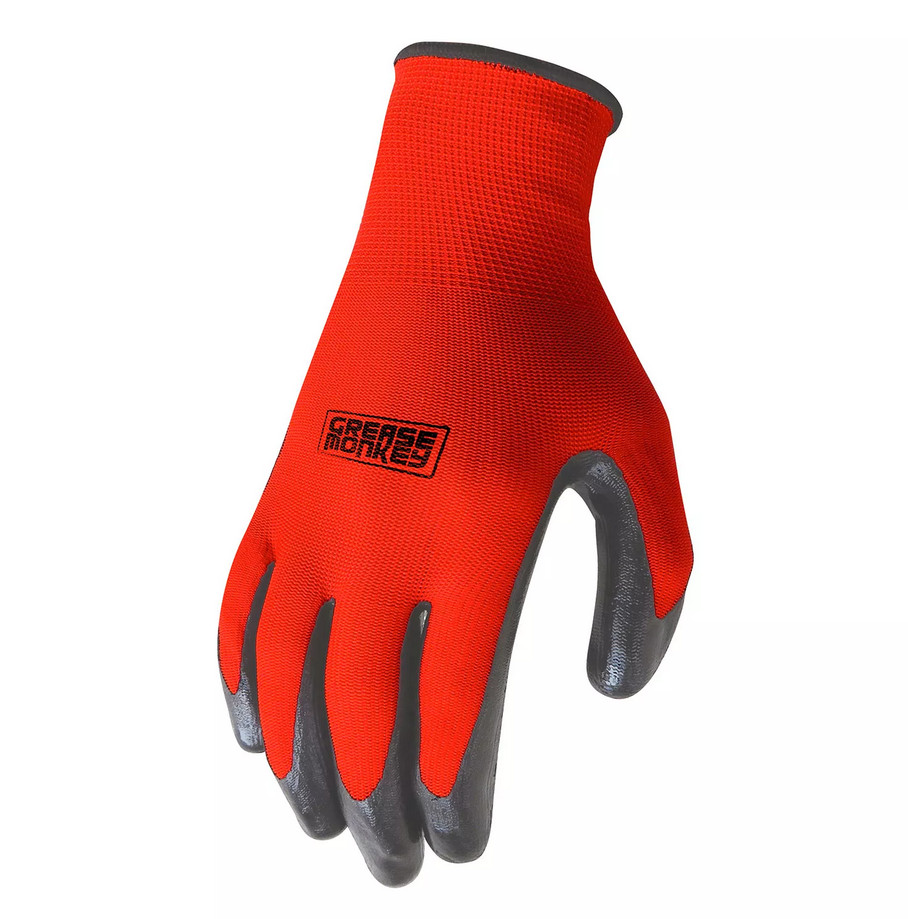 Grease Monkey Nitrile-Coated Work Gloves (15 pk.) Medium
