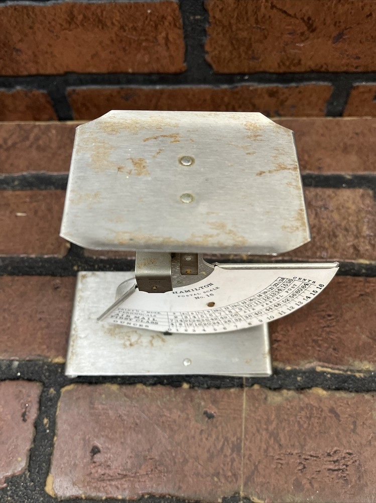 Vintage Hamilton Postal Scale No. 16 Oz. Scale