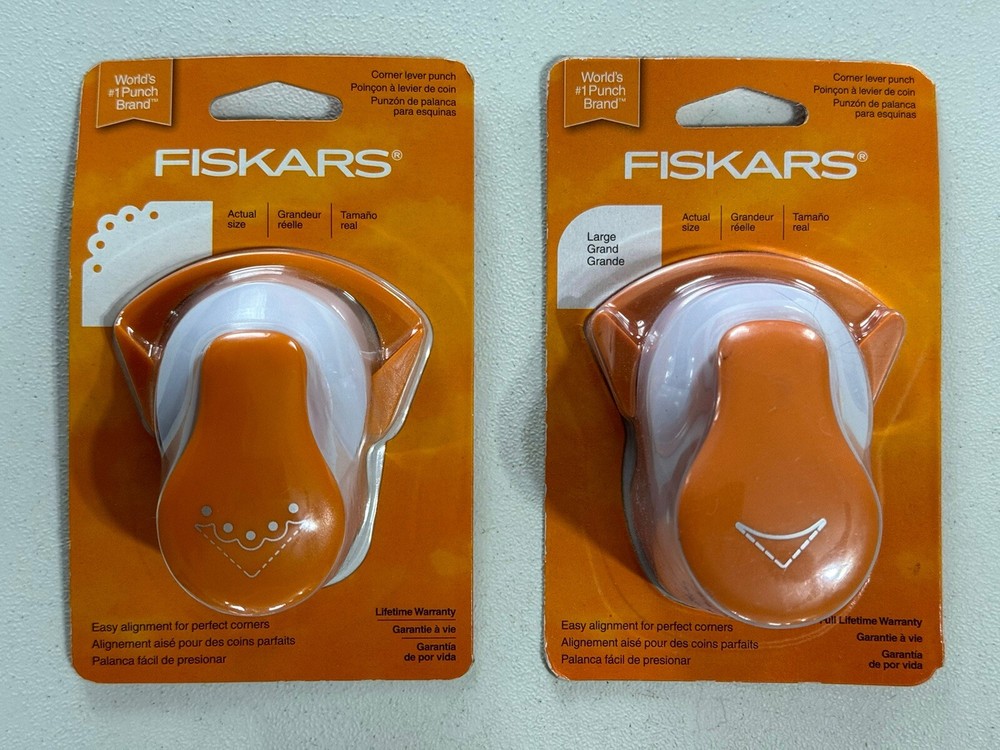 Fiskars Crafting Lot New In Package Includes 7 Items.