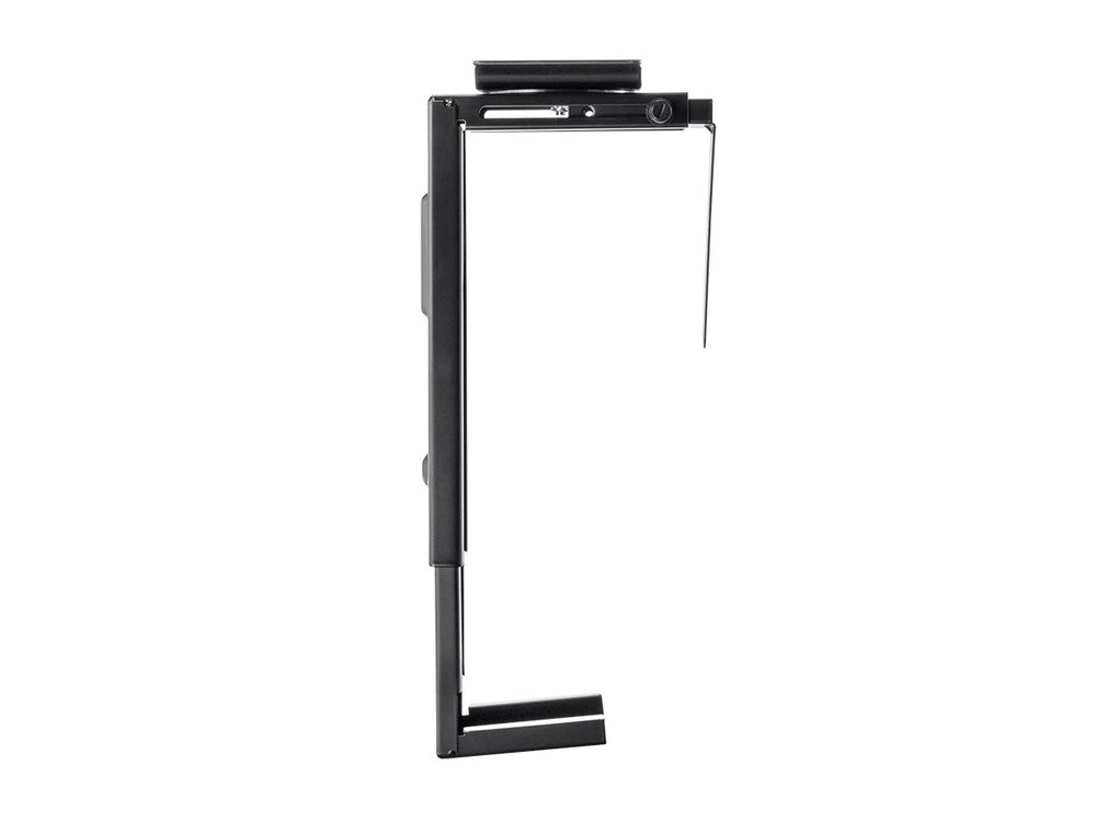 Monoprice Computer Case CPU Tower Holder, Adjustable Under Desk Mount, Rotating