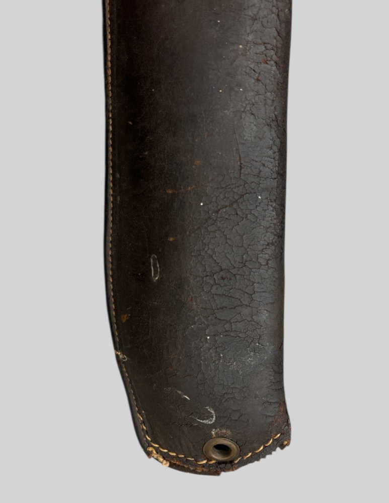 Antique Leathe Rifle Cavalry Scabbard