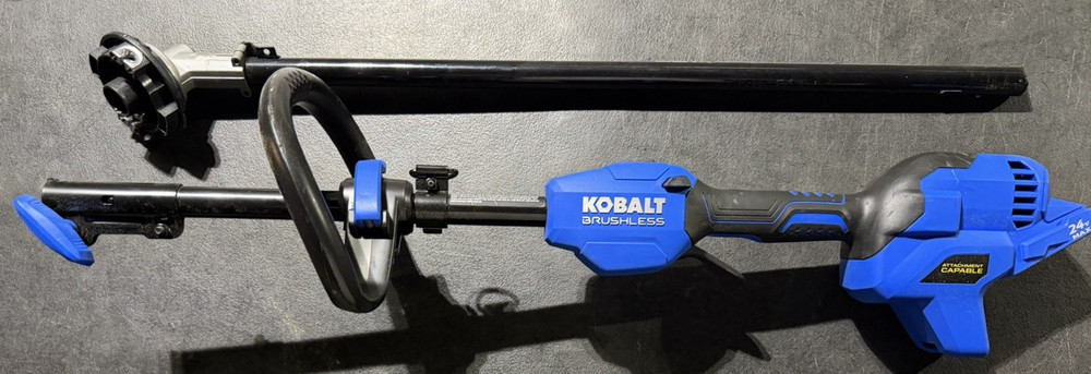 Kobalt 24V Brushless String Trimmer KMH 1024-03 Tool Only Missing Spool n Guard