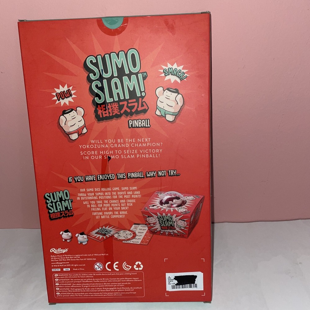 Ridleys sumo slam pinball