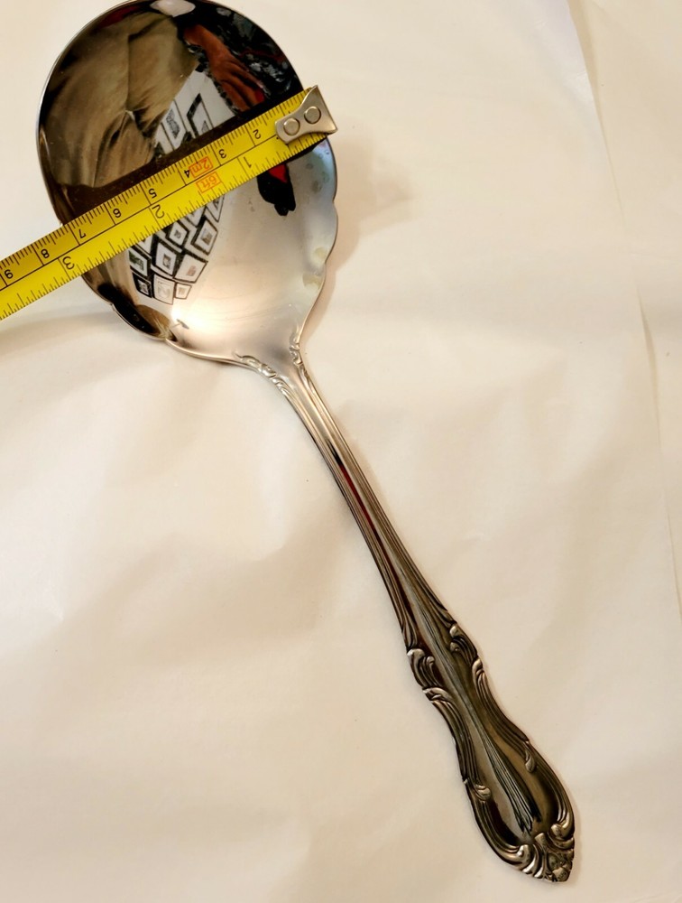 Wallace Ashford 2 Piece Serving Set Spoon & Carving Fork * 18/10