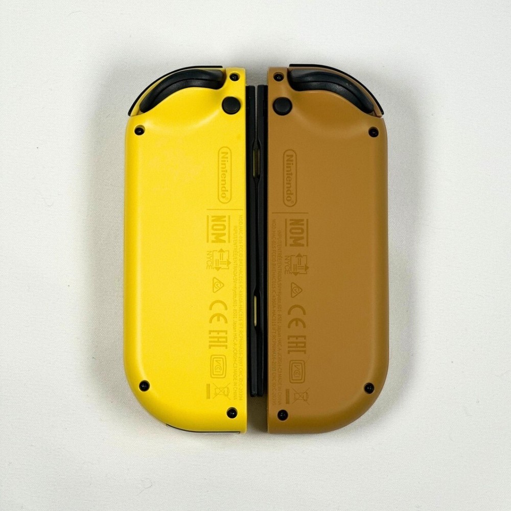 Pokémon Pikachu Eeve Never Drift Hall Effect Nintendo Switch Joy-Cons Authentic