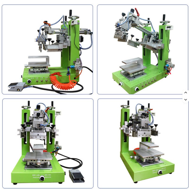 Multifunctional Pneumatic Cylindrical Semi Automatic Screen Printing Machine