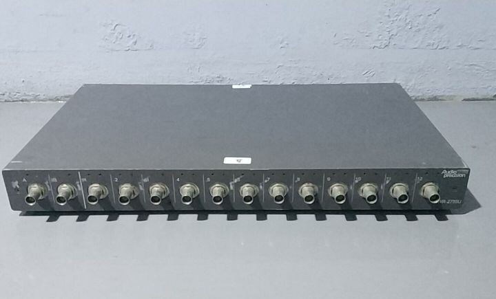 AP Audio Precision SWR-2755U Unbalanced Audio Switcher/da