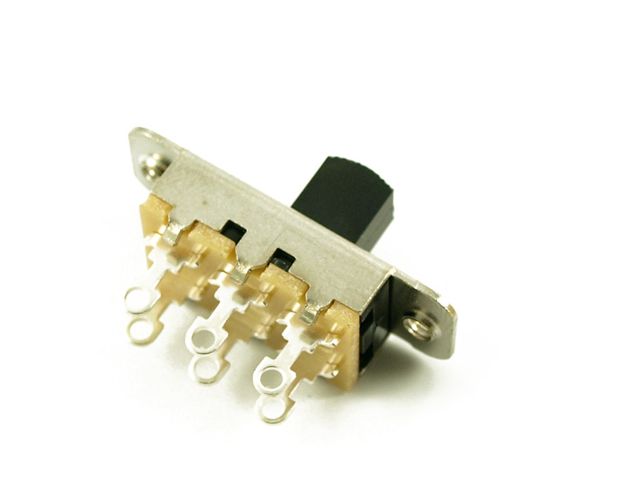 Genuine Switchcraft Slide Switch Jazzmaster/Jaguar black switch, WDE15-1