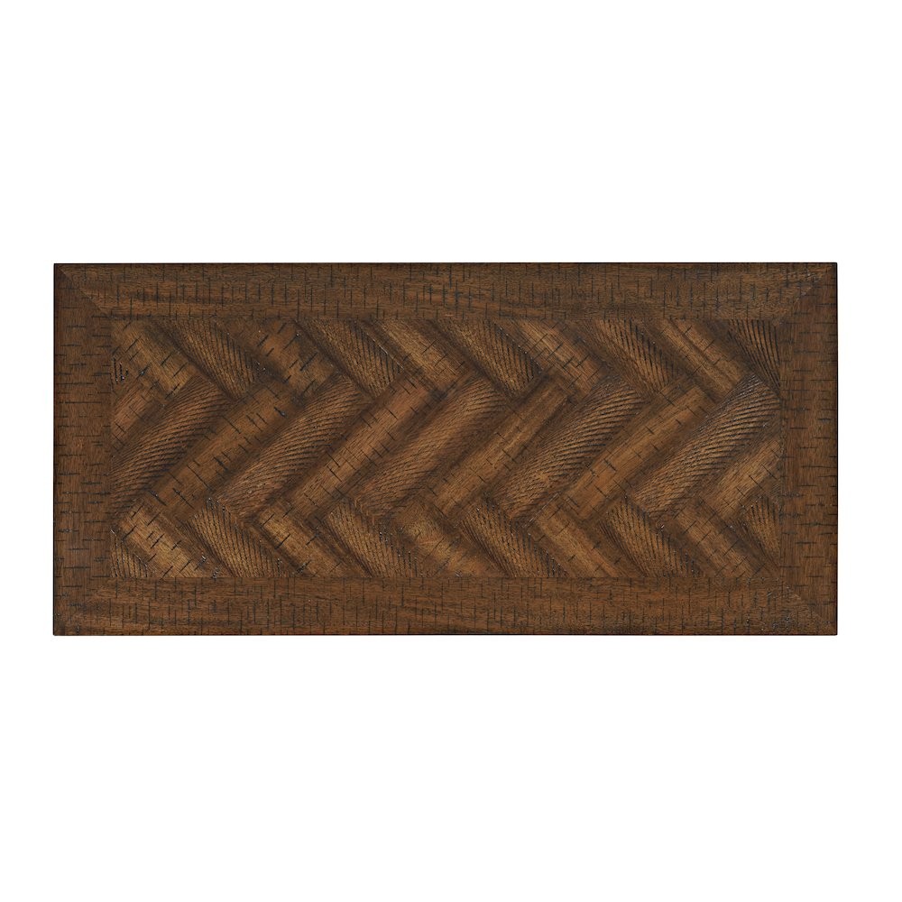 Fairview Modern Transitional 32" Chevron Electric Fireplace Console TV Stand