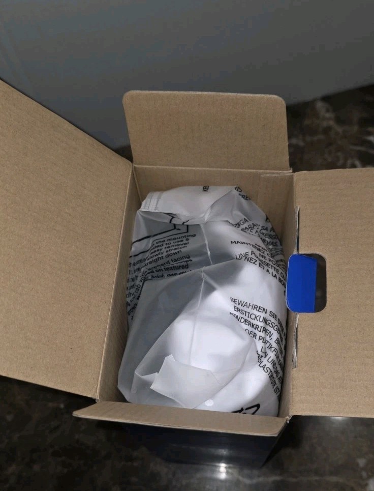 120” Projector Screen Onn Wall Mounted White New