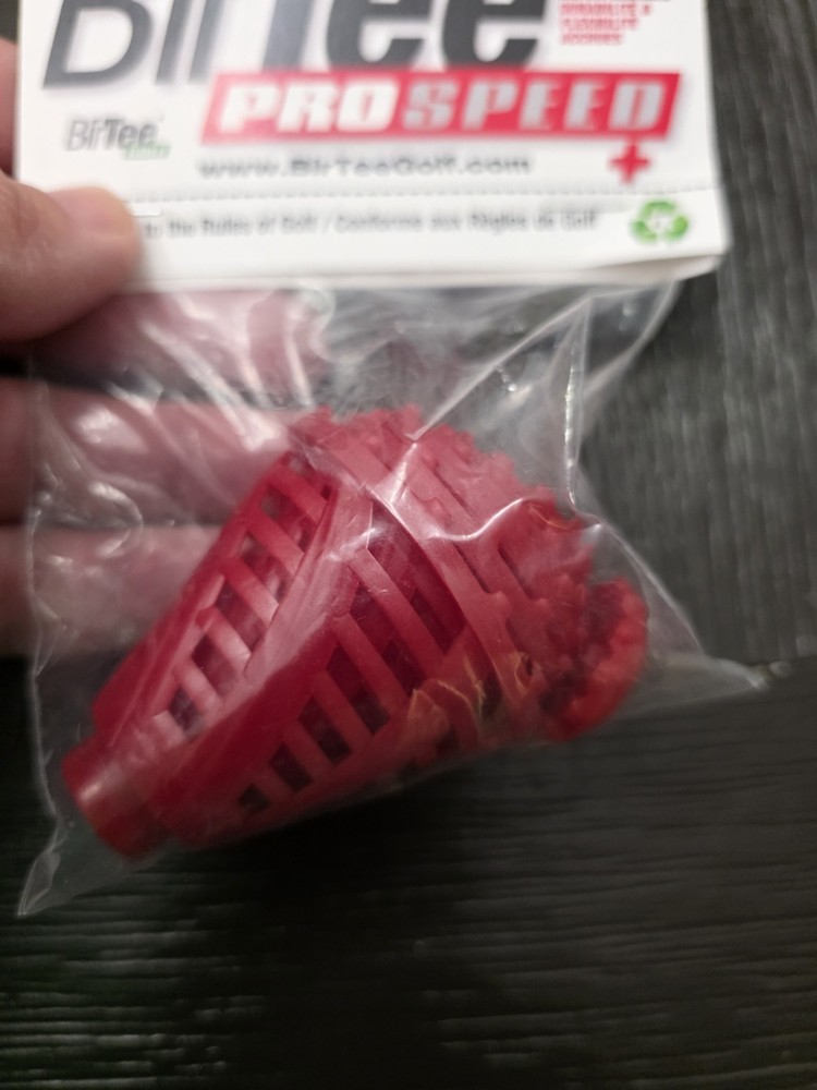 BirTee PRO Speed PLUS Golf Tees - 8 Pack. Indoor/Simulator/Winter Durable Tees