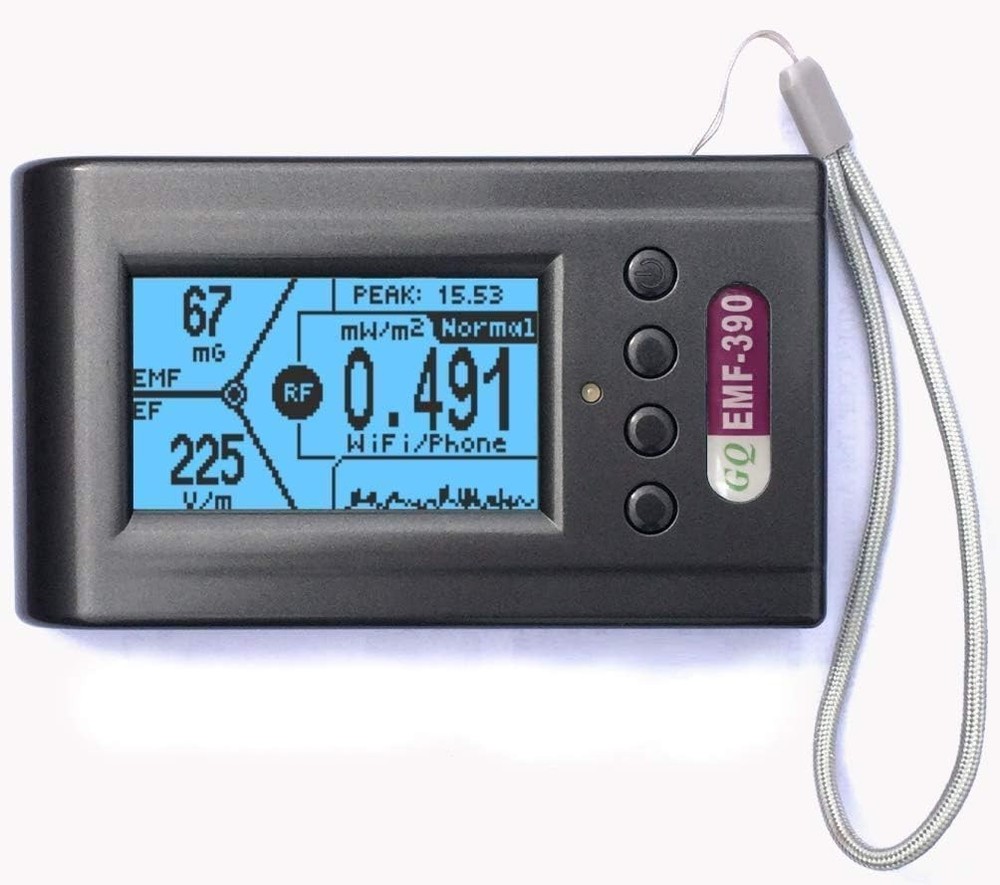 Multi-Field RF Meter with Data Logger & Spectrum Analyzer - EMF Detection, 10GHz