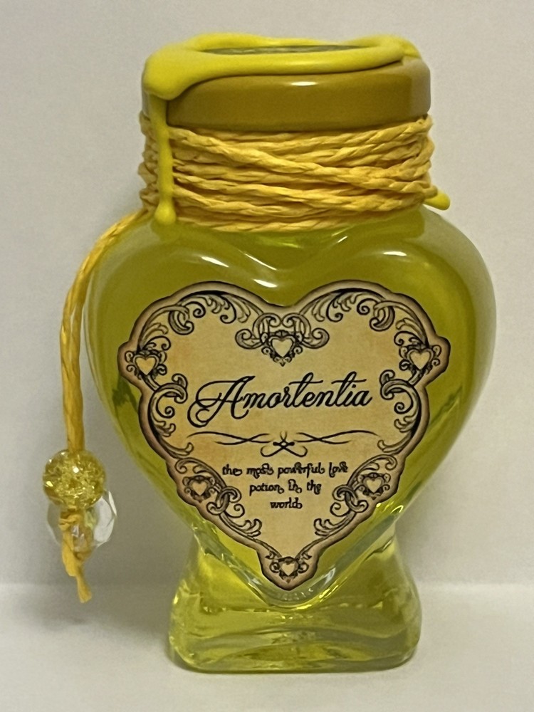 Potion Bottle Hufflepuff Yellow Love Potion