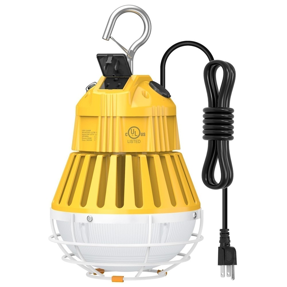 100Watt LED Temporary Work Light Linkable Construction Tunnel Warehouse Lighting