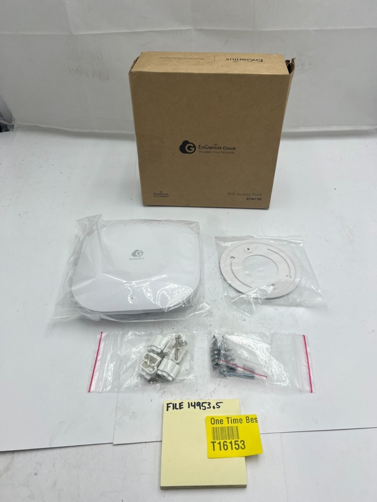 EnGenius Cloud ECW120 Wireless Wi-Fi Access Point White Replacement