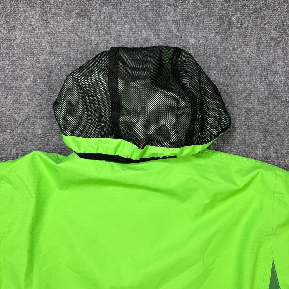 Killtec Parka Boys 14 Green Outer Shell Waterproof Windproof Full Zip Jacket