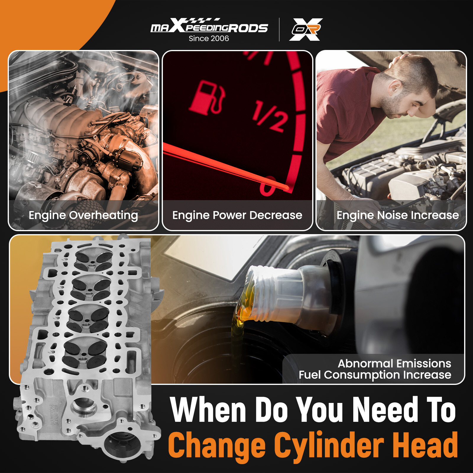 Complete Cylinder Head for Ford Escape Fiesta Fusion Transit Connect 1.6L Turbo