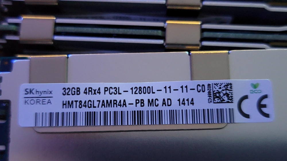 SK HYNIX 32GB 4RX4 PC3L-12800L SERVER MEMORY