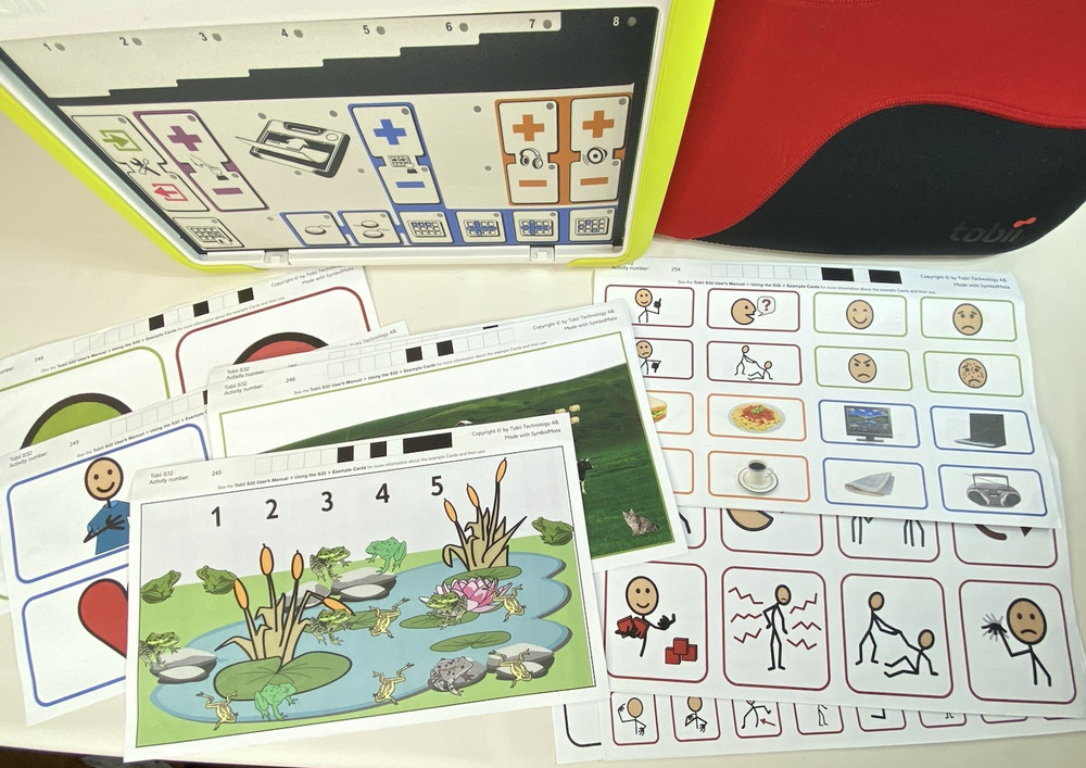 Tobii S32 Scan Recorded Speech Communication Device with Case