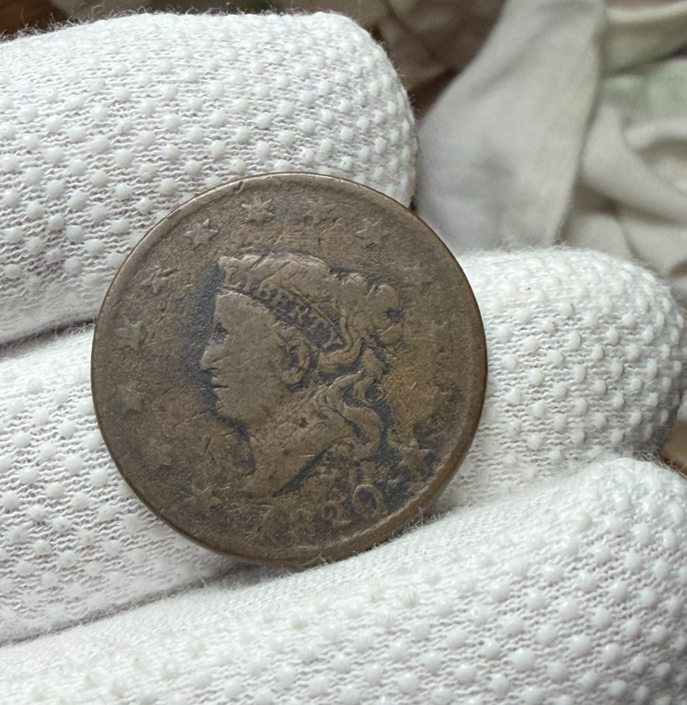 1820 Large Cent Small Date Old US Type Coin