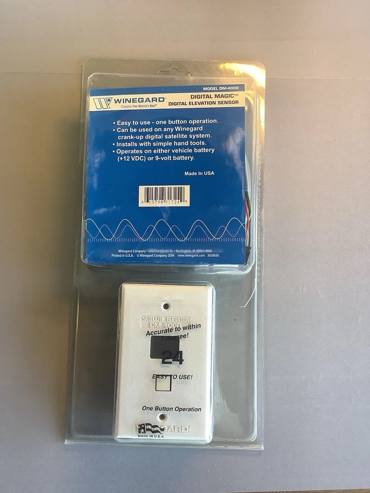 Winegard Digital Magic Digital Elevation Sensor DM-4000 - NEW & SEALED
