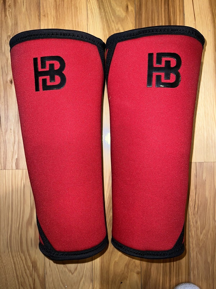 Hardbody Knee Sleeves Red - Small