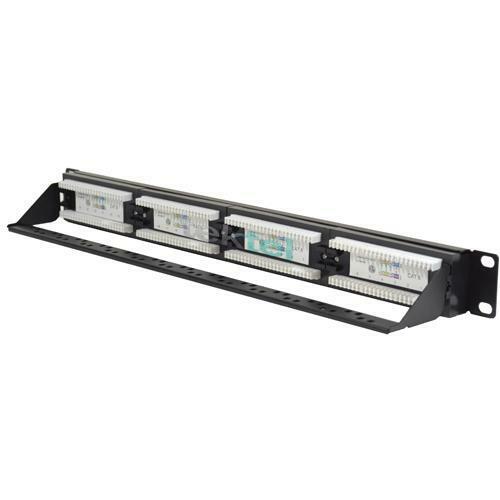 CAT6 Wire UTP 24 Port Network LAN Patch Panel with Cable Management