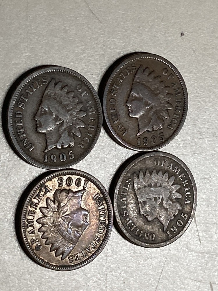 1905 Indian Head Cent Penny