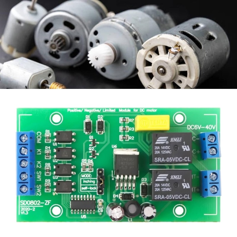 Forward Reverse Controller for DIY Toy Motor Control Module 4V 40 V Module