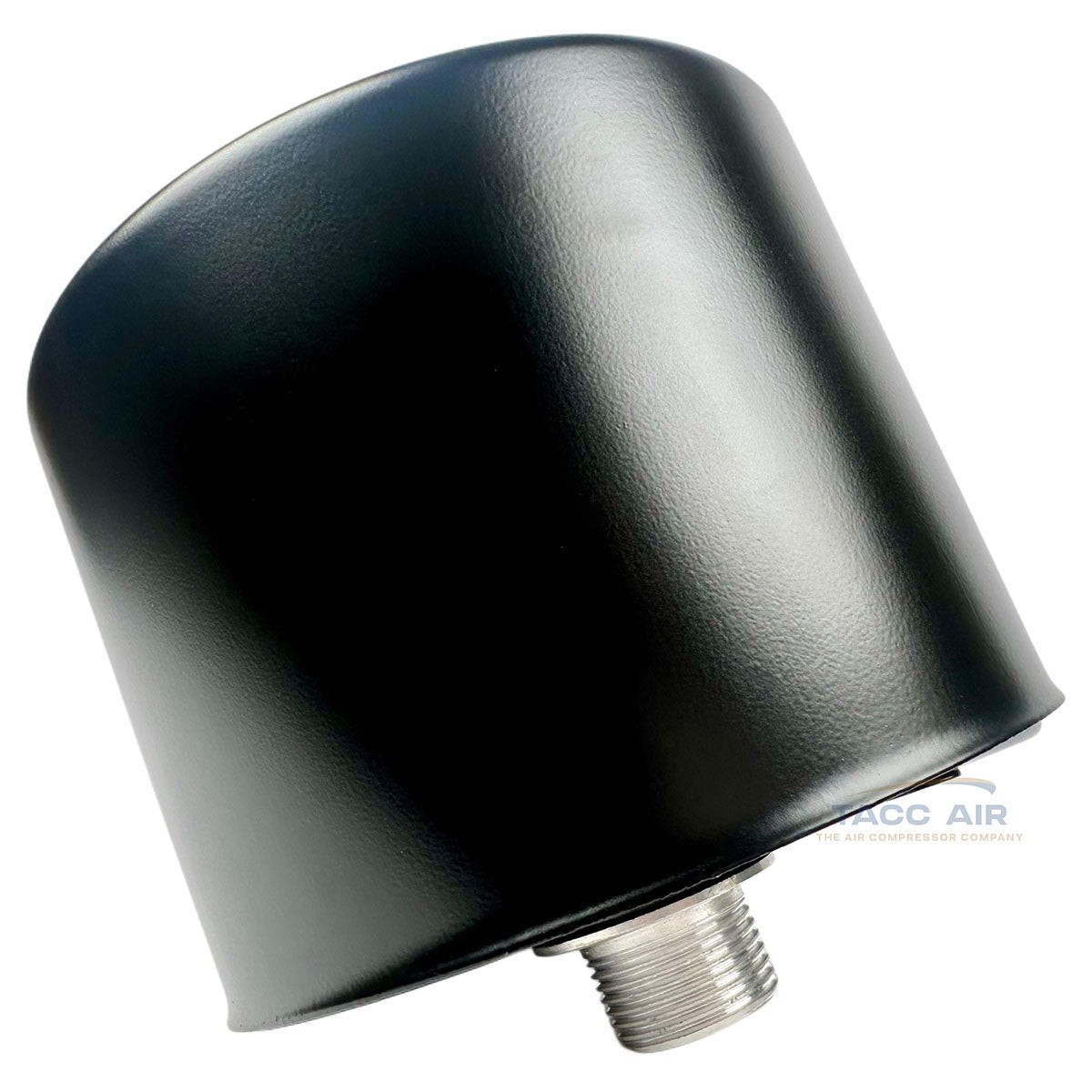 1" NPT Air Compressor Intake Filter Silencer Assembly Metal Housing XL Large