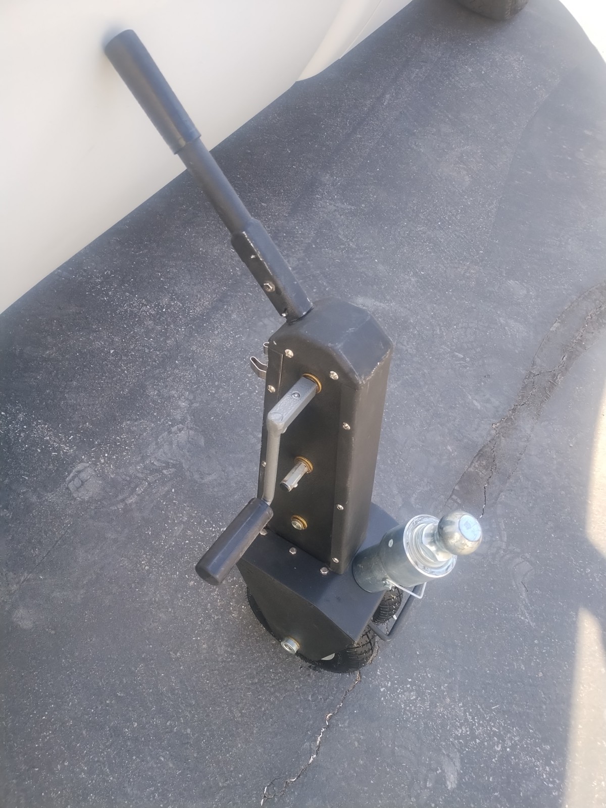 Trailer Valet XL Dolly, 2" Ball with hand crank Trailer Mover Tongue Jack Dolly