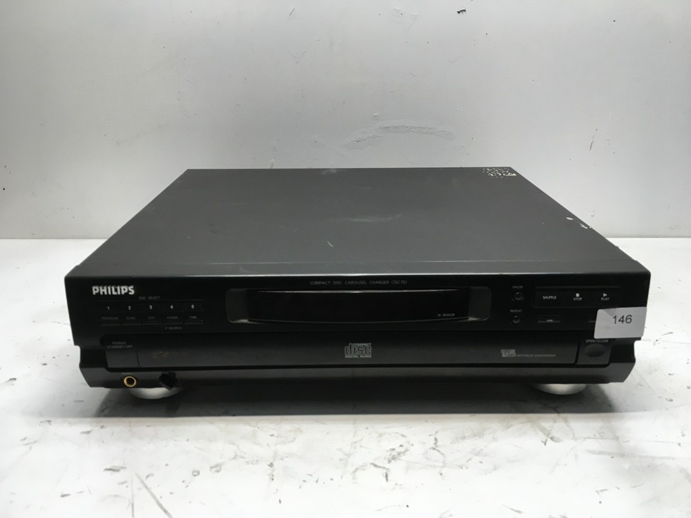 Philips CDC 751/17 CD Changer - Tested