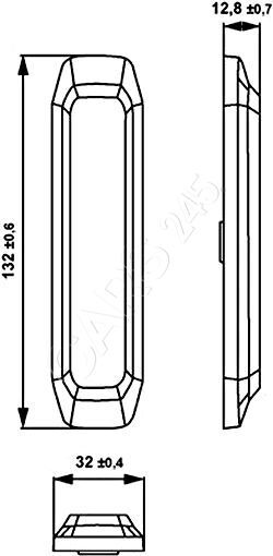 HELLA Strobe-Type Beacon Black Kit 2XD014592-901