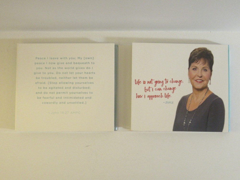 Joyce Meyer - Unplug, Unwind & De-Stress (CD) - 4 Disc Set