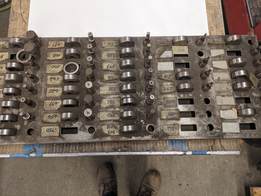 * Mate turret punch press tooling * hundred or more die sets