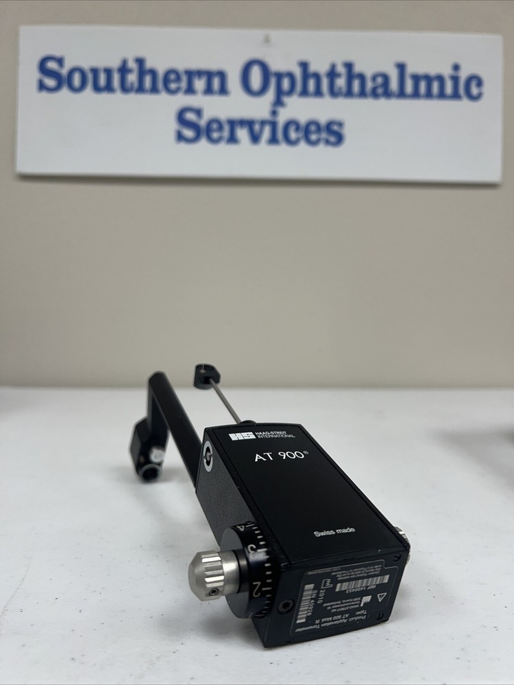HAAG STREIT APPLANATION TONOMETER AT 900 MODEL WITH CASE