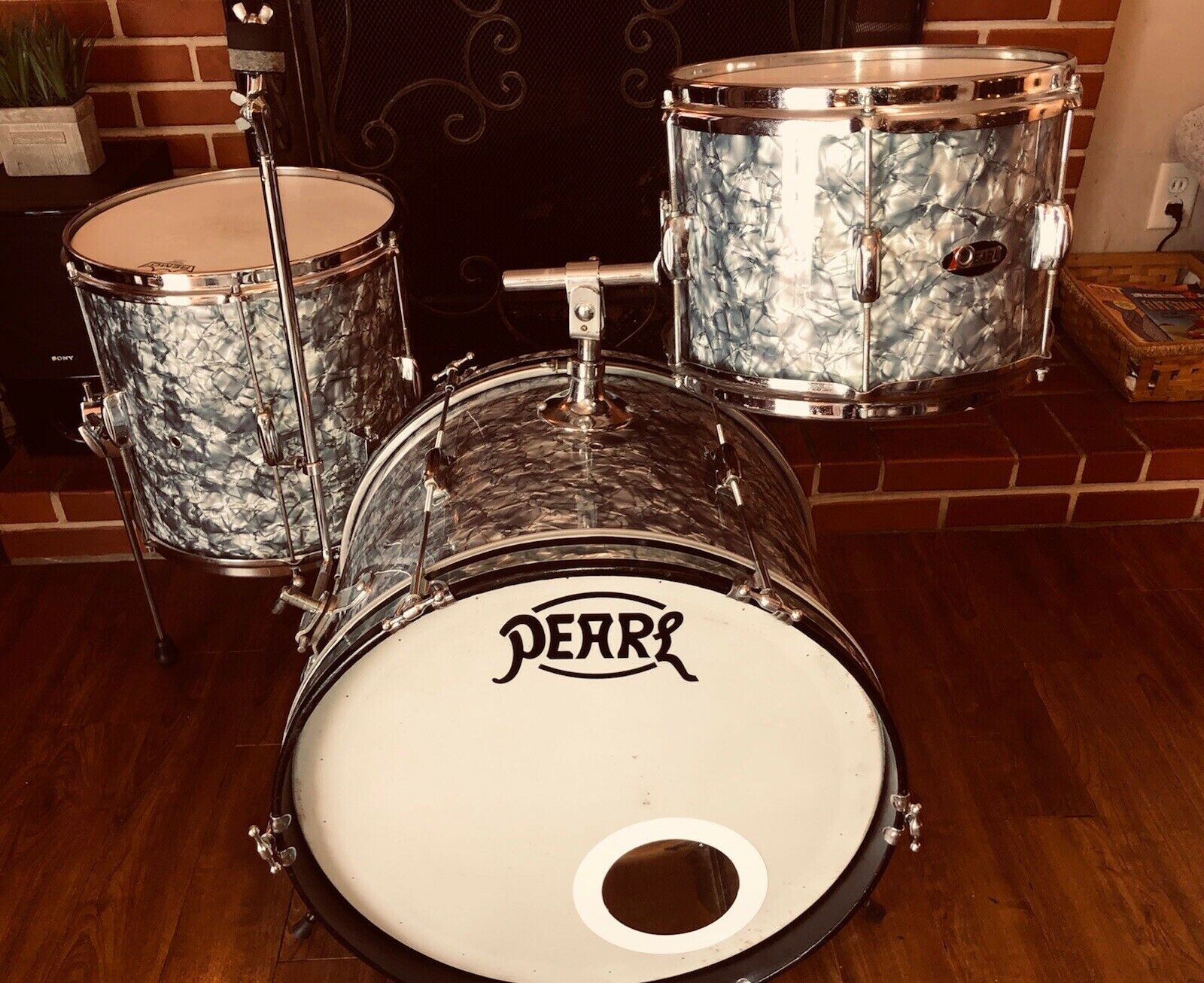 Gauge 0.5mm Celluloid Sheet Drum Wrap Musical Instrument Deco Diamond Grey