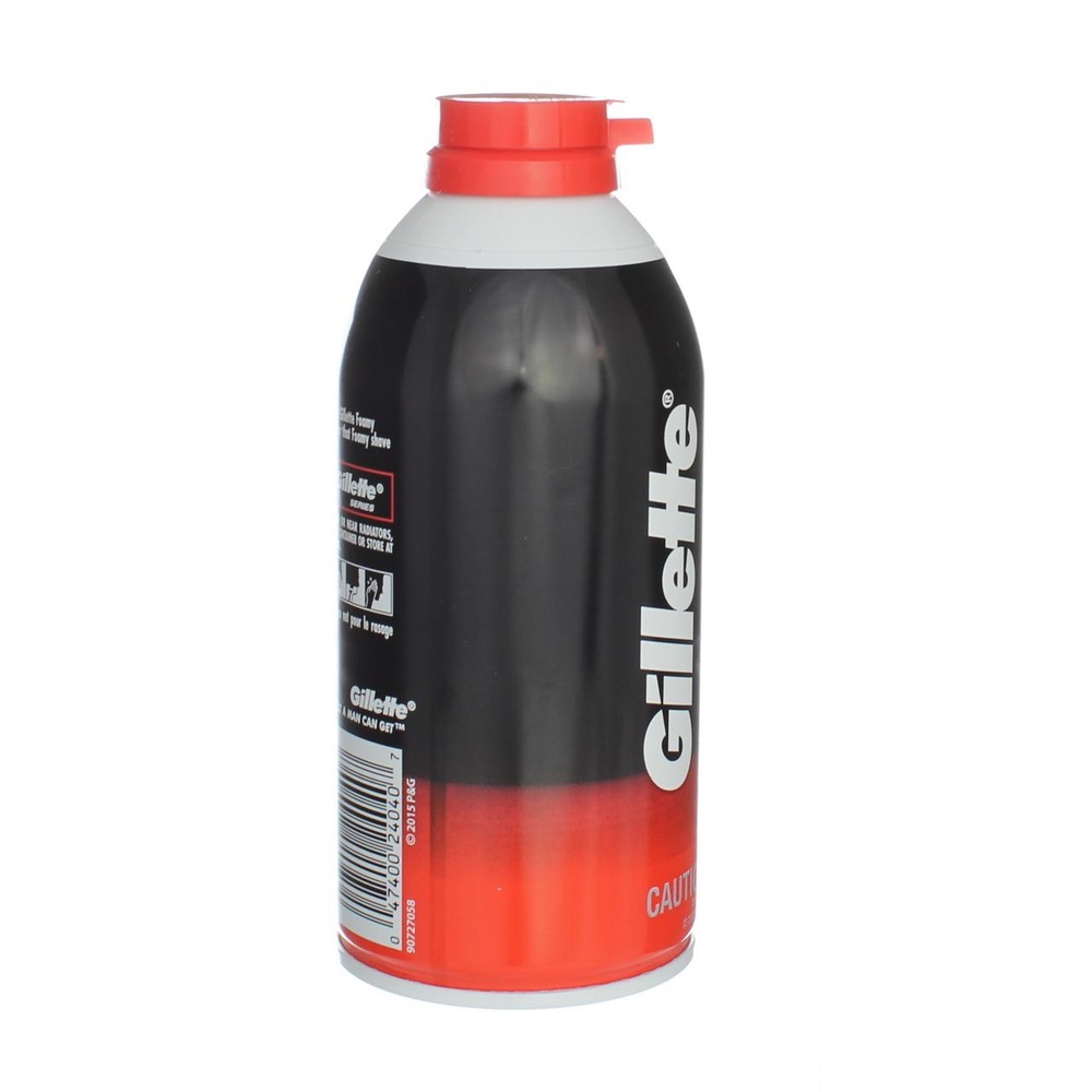 4 Pack Gillette Foamy Regular Shaving Cream, Regular, 11 oz