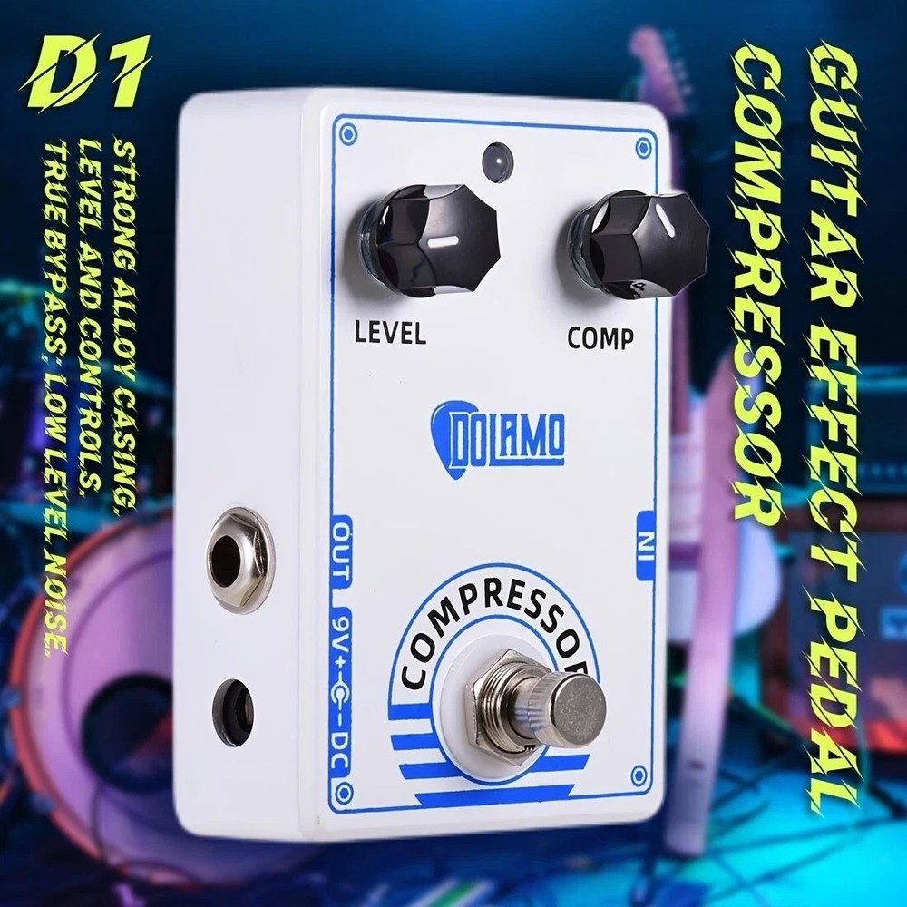 Dolamo Clear Boost Guitar Effect Pedal Gain Level Controls