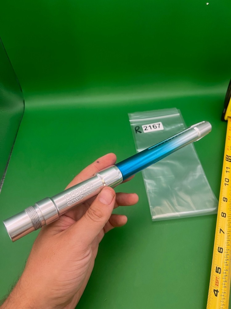 Bob Long OG Autococker Threaded Barrel Silver & - Blue