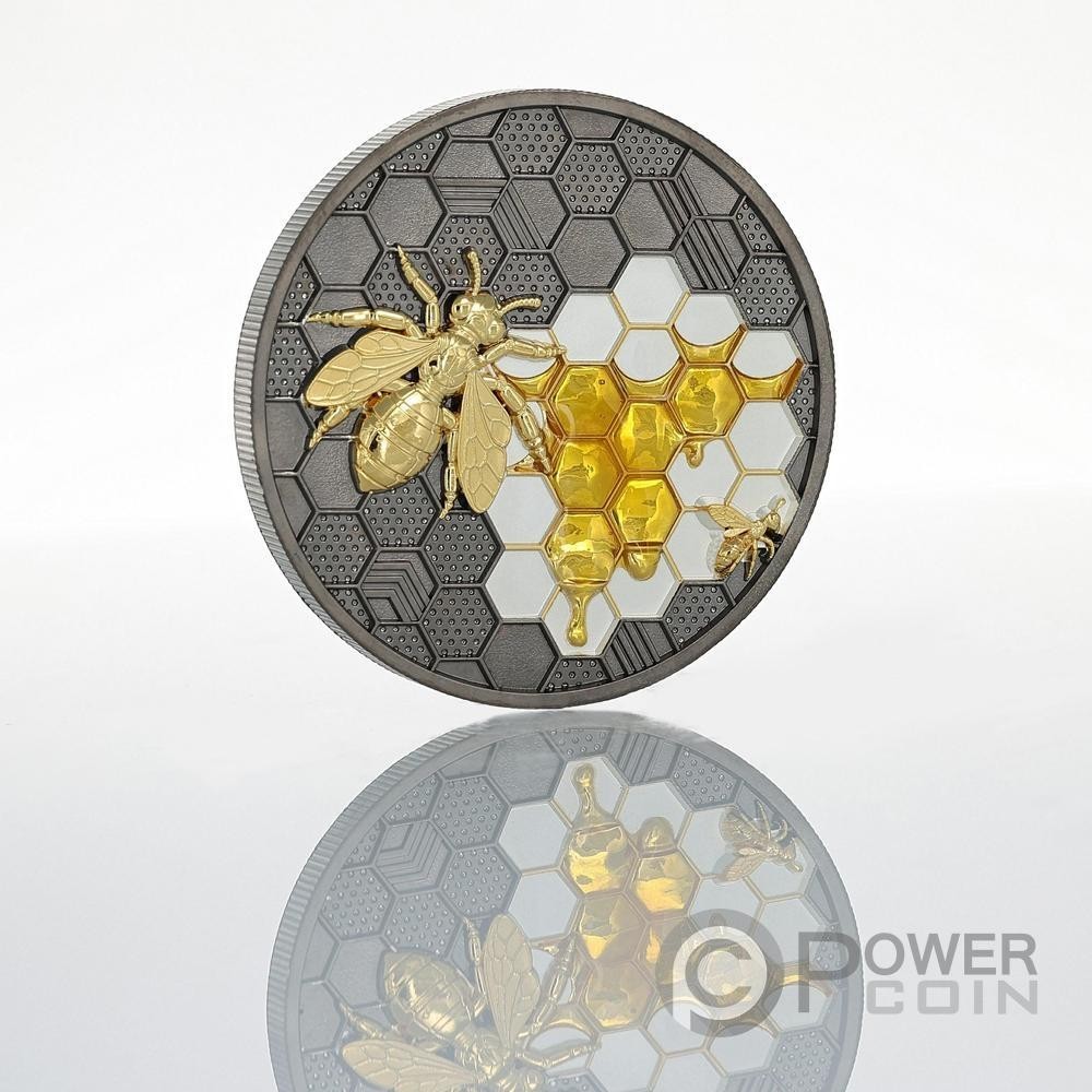 BEE Bionic Genesis 2 Oz Silver Coin 2$ Niue 2026